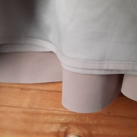 Tahari Faux Suede Aline Swing Skirt - Picture 4 of 9